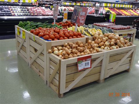 Produce Displays: Produce Bins, Baskets, & 